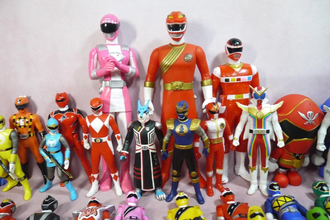 スーパー戦隊シリーズ　ソフビヒーロー　ほか　120体以上