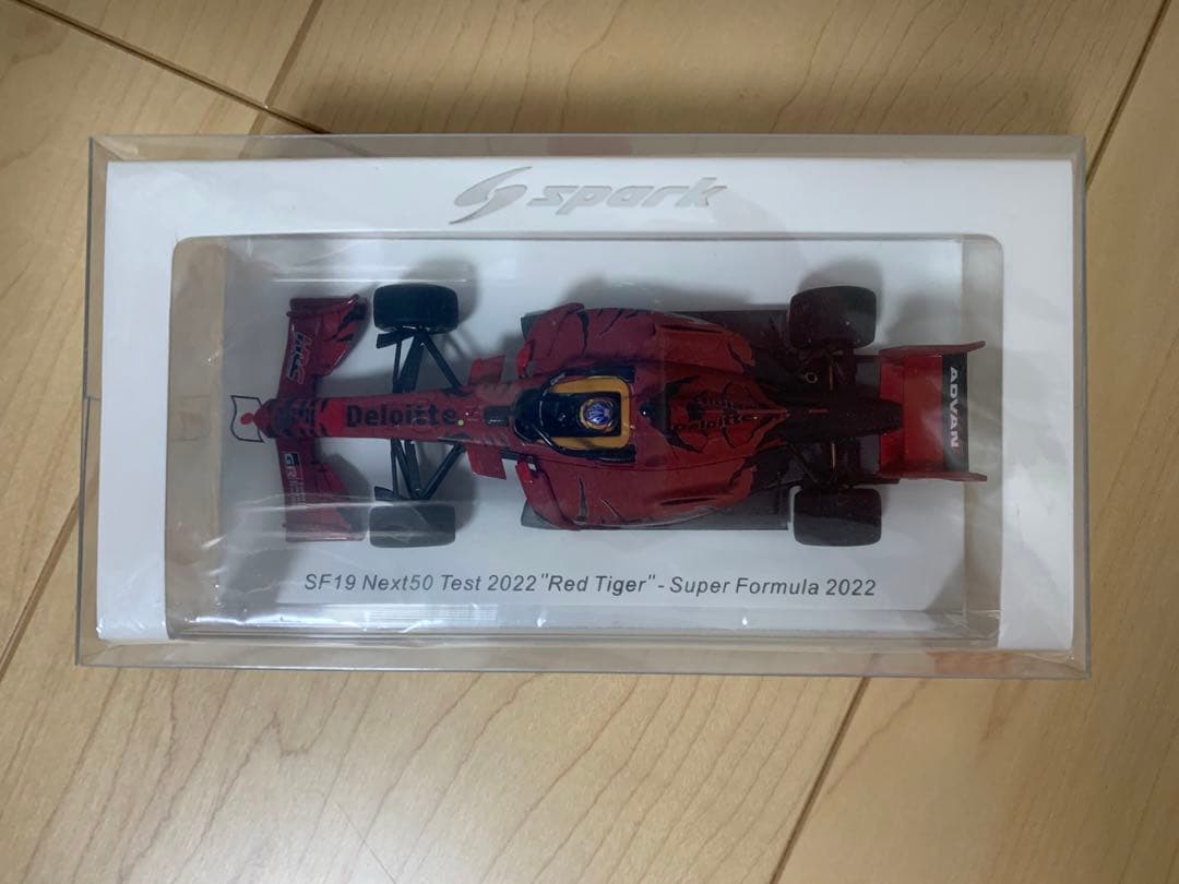 ミニカー spark SF19 Next50 Test Red Tiger 1/43