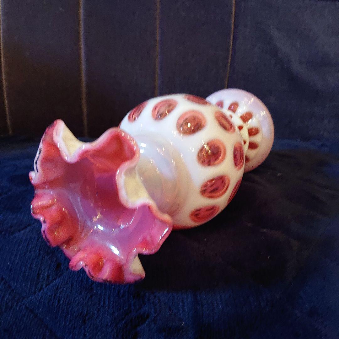 貴重、美品フェントン50年代頃ドットBigベース高さ22.5cm