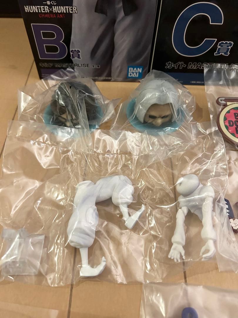 一番くじハンターハンター　ゴン　キルア　カイト　ネフェルピトー　フィギュア