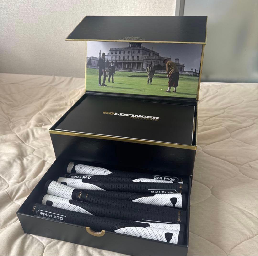 ゴルフプライド　007 ゴールドフィンガー　60周年記念　グリップ 11本 限定