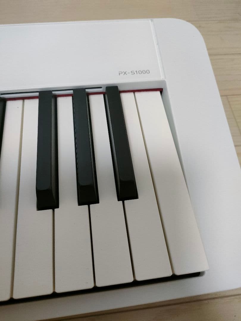 カシオ　電子ピアノ　PX-S1000 ホワイト 2020年製　88鍵盤