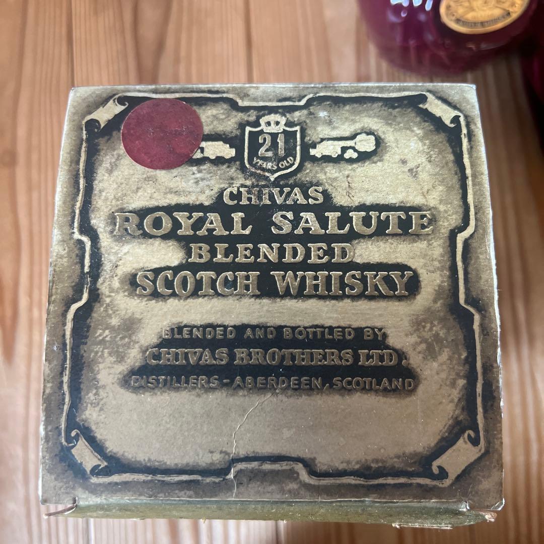 CHIVAS  SALUTE 21年もの　スコッチウィスキー