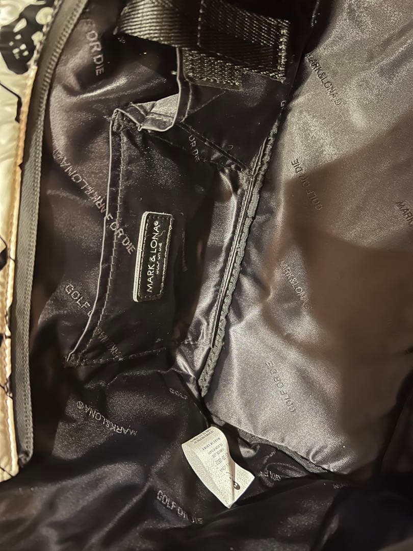 MARK & LONA スカルロゴ ゴルフバッグ