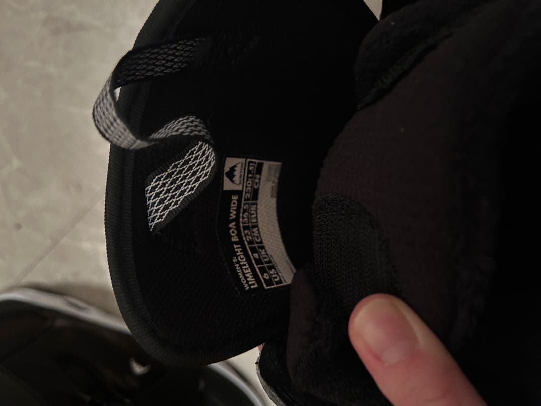 【美品】BURTON LIMELIGHT スノーボードブーツ　23cm