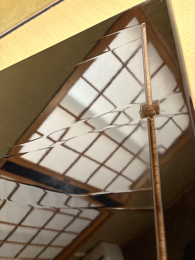 【中古品】組立式　黒及台子（紙箱）USED〈税込・送料込〉