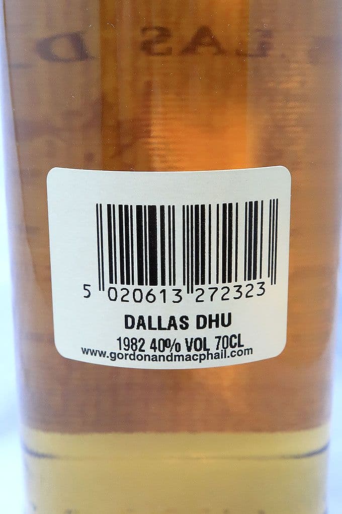 ダラスデュー１９８２ ２５年 シングルモルトウィスキー ゴードン＆マクファイル社
