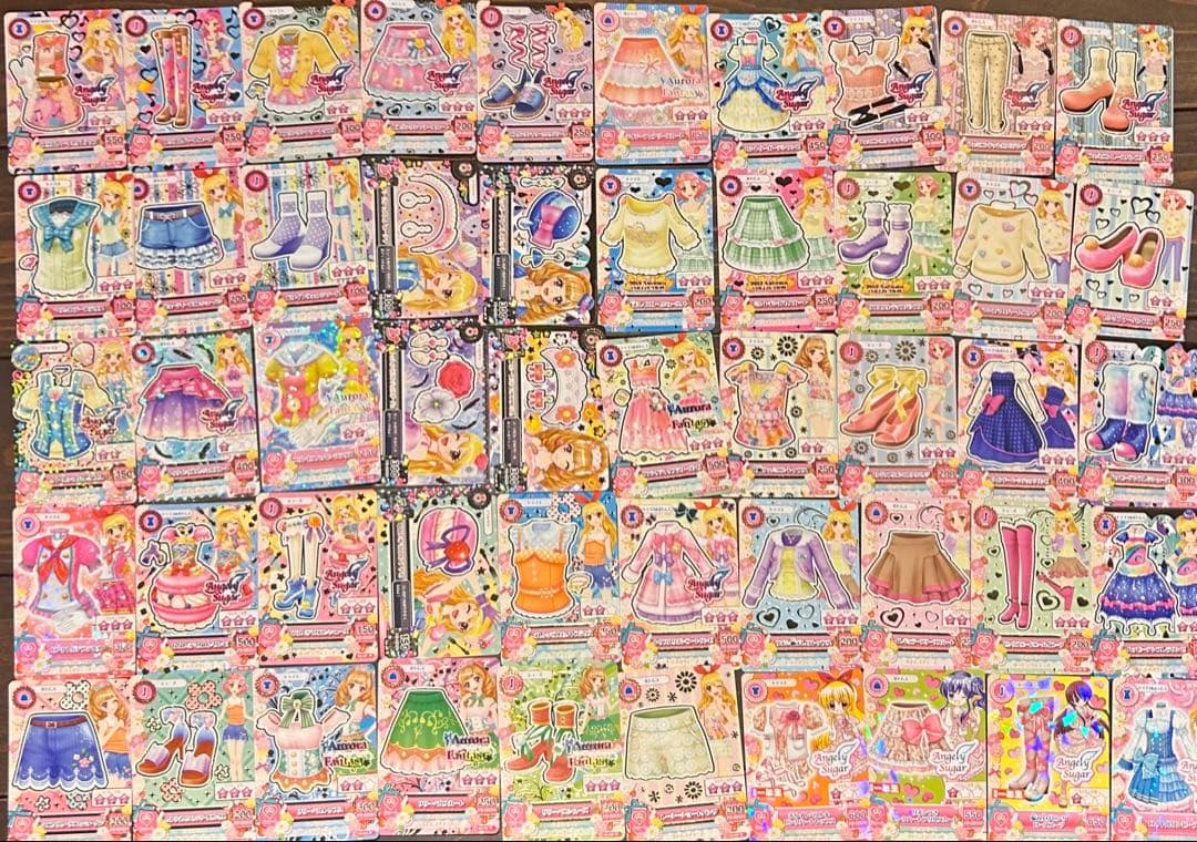 アイカツカード 200枚+プレミアムワンコーデ 各タイプ50枚被りなしまとめ売り