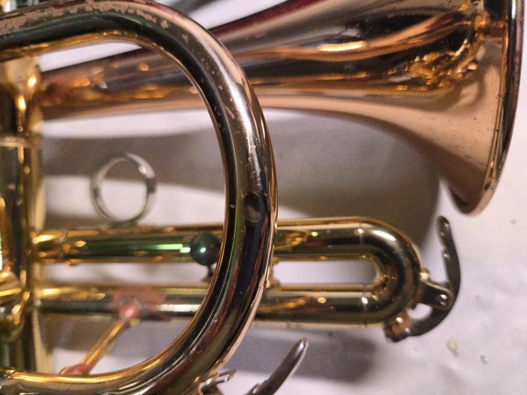 YAMAHA YCR-3330 ショートコルネット 赤ベル 動作良好 #2343