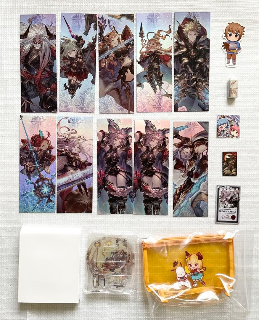 グラブルフェス　グッズ　まとめ売り　ポストカード　トランプ　ガレヲン　シエテ