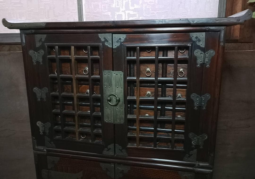 和箪笥 薬箪笥風 小引き出し収納 時代家具 古民家 古道具