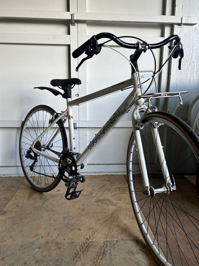 LOUIS GARNEAU クロスバイク ホワイト 18段変速
