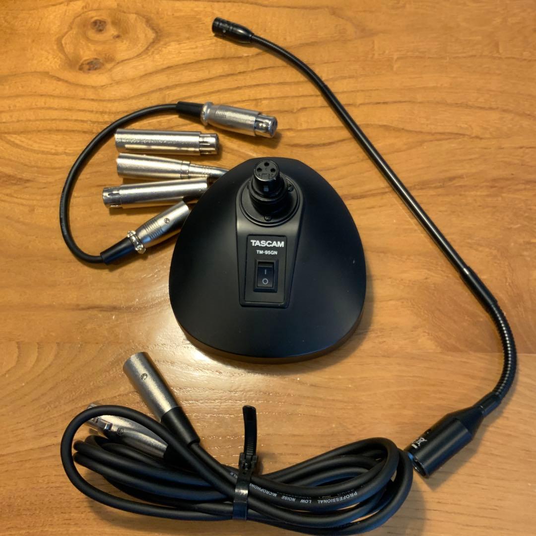 TASCAM TM-95GN コンデンサーマイク　箱無し　おまけの付属品多数