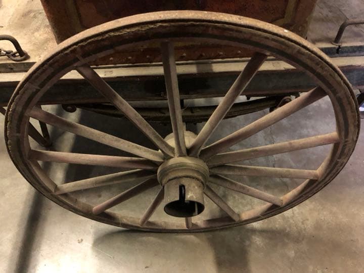 レトロ　消防ポンプ