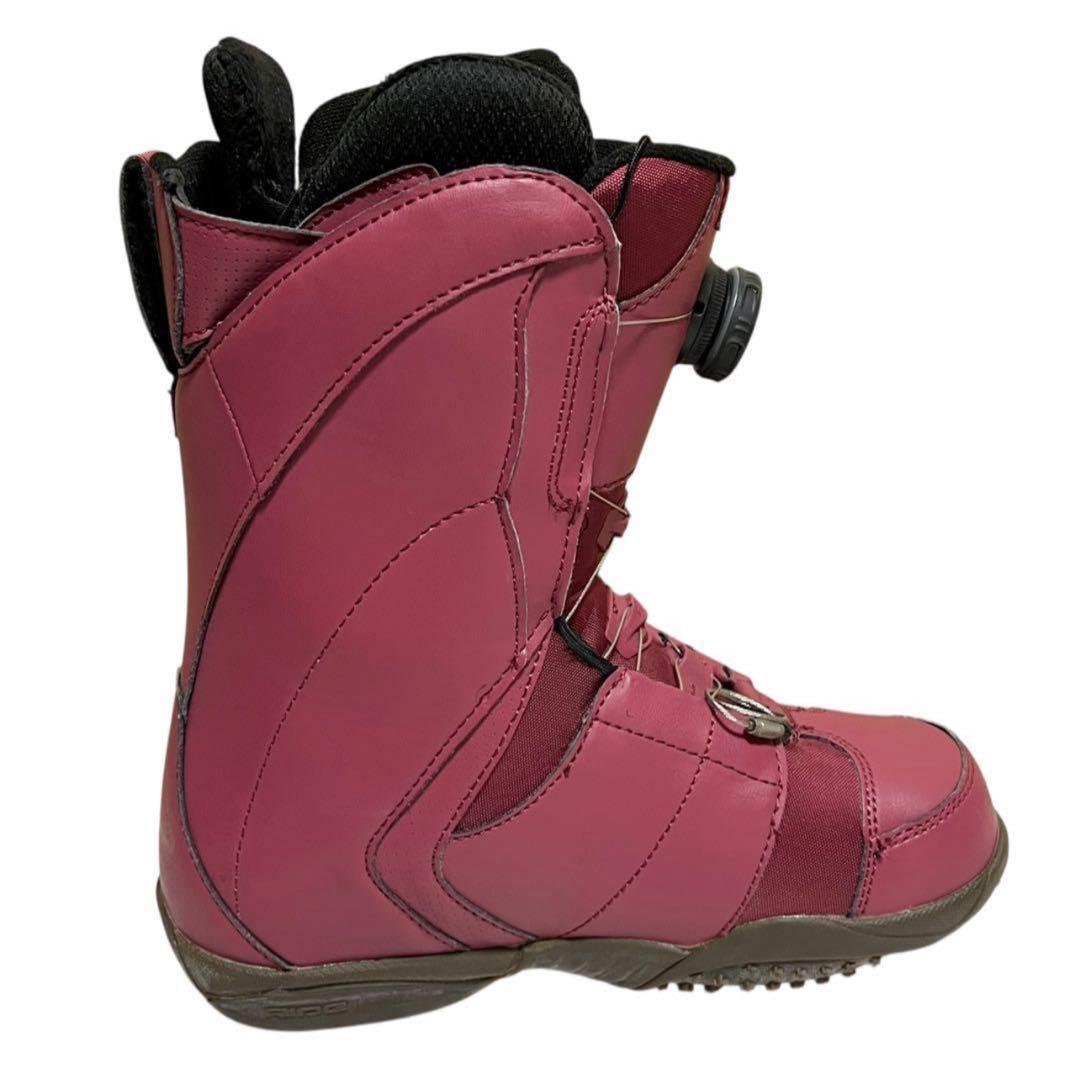 【美品】スノーボードブーツ　レディース　HERA ダブルBOA ライド RIDE