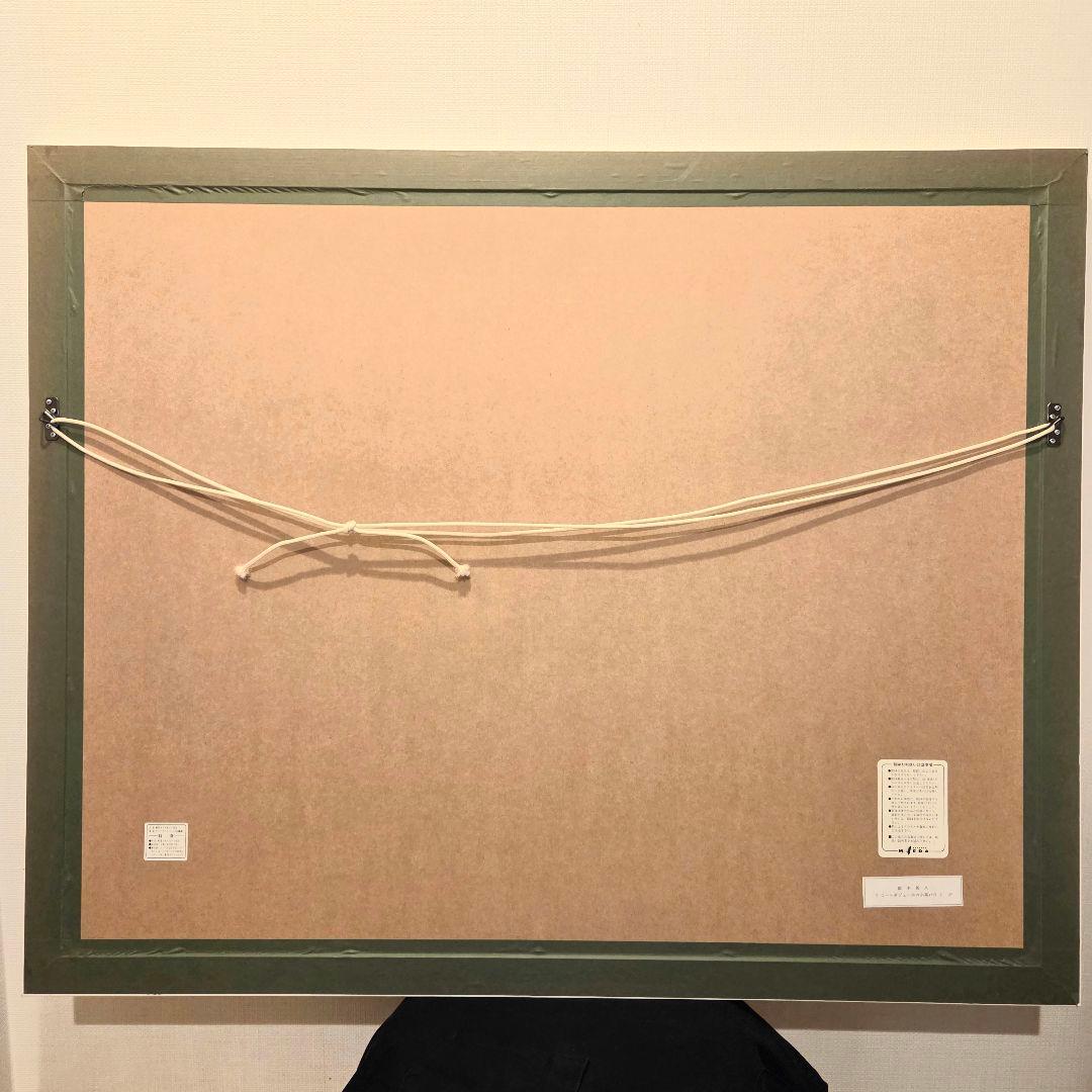 鈴木英人『コートダジュールの小高い丘』 Red PORSCHE シルクスクリーン