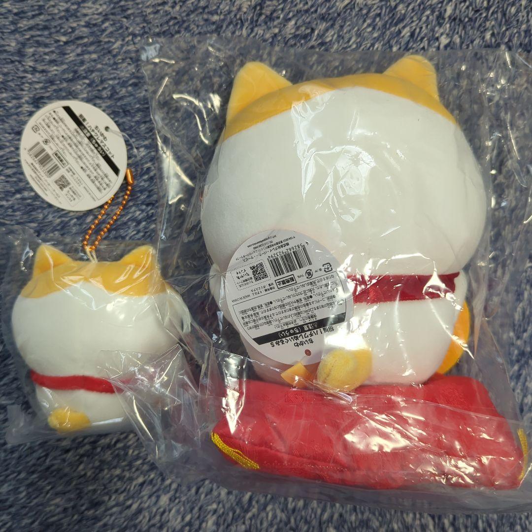 ちいかわ 招福！ハチワレ ぬいぐるみ マスコット 招き猫
