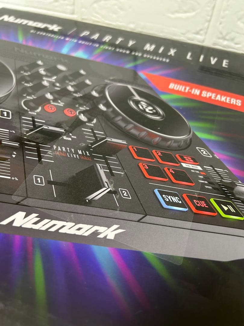 【未使用】Numark Party Mix Live DJ＋ヘッドフォン