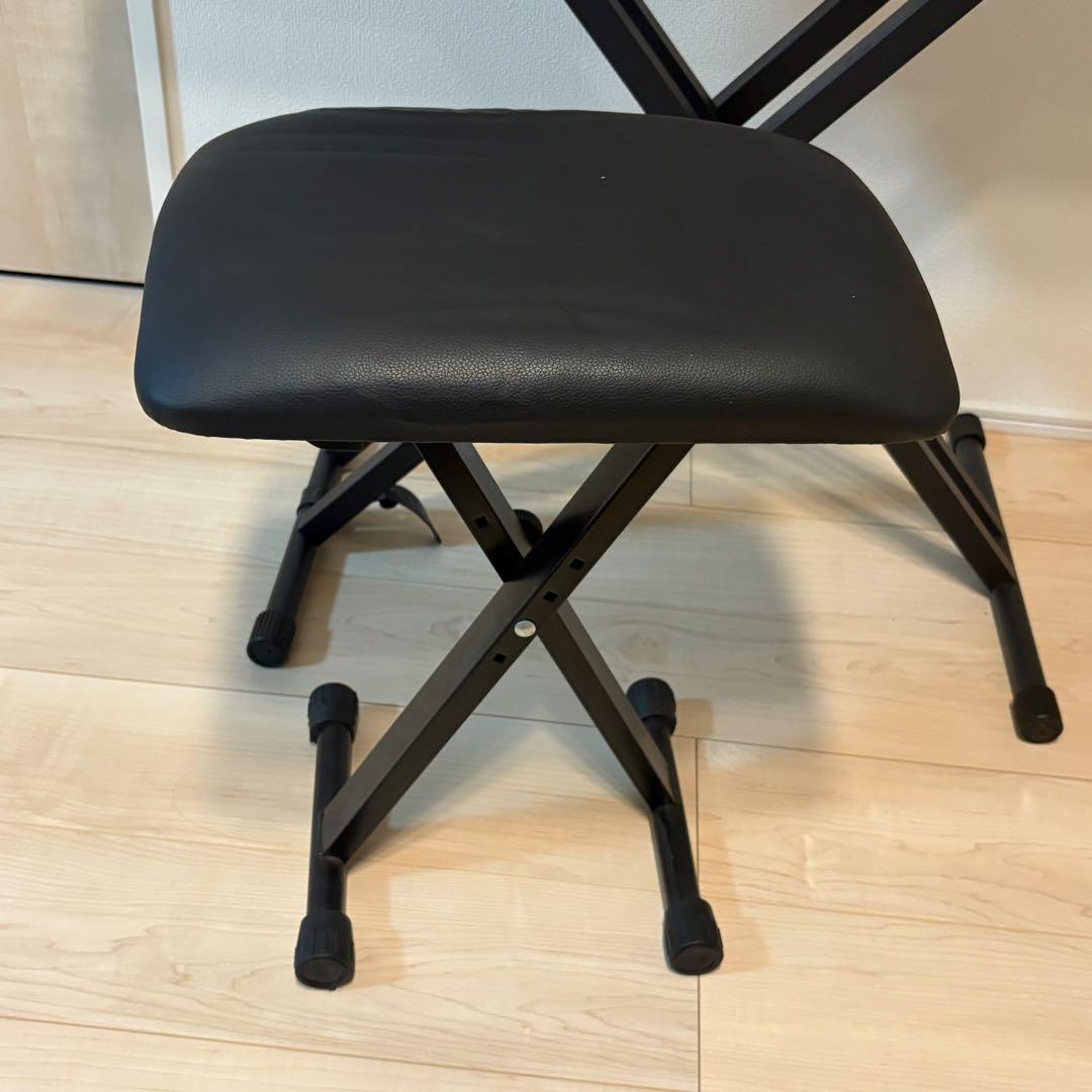 CASIO カシオ　LK-516 光ナビゲーション キーボード スタンド チェア