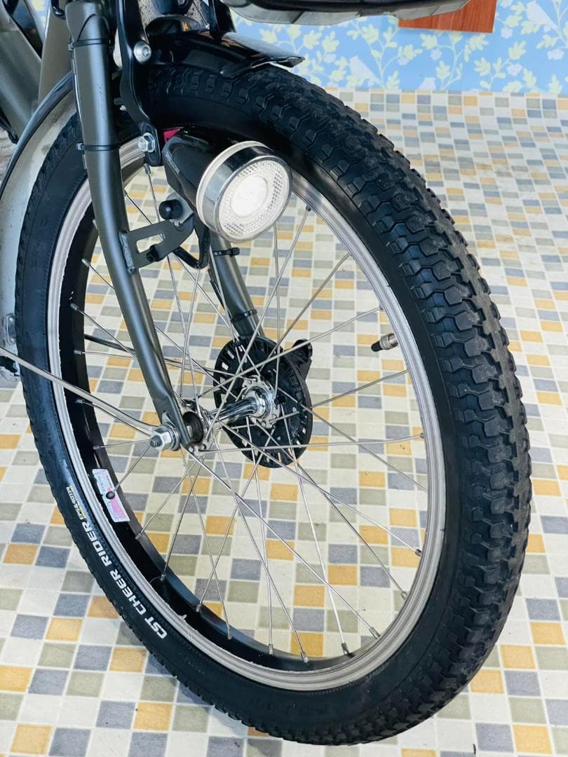 【BRIDGESTONE】電動アシスト自転車 チャイルドシート付き1856