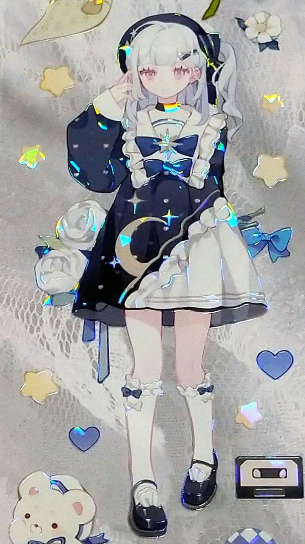 ✩のこり２✩J662＃学园漫谭(贝壳光)Shine切り売り海外人物マステ女の子