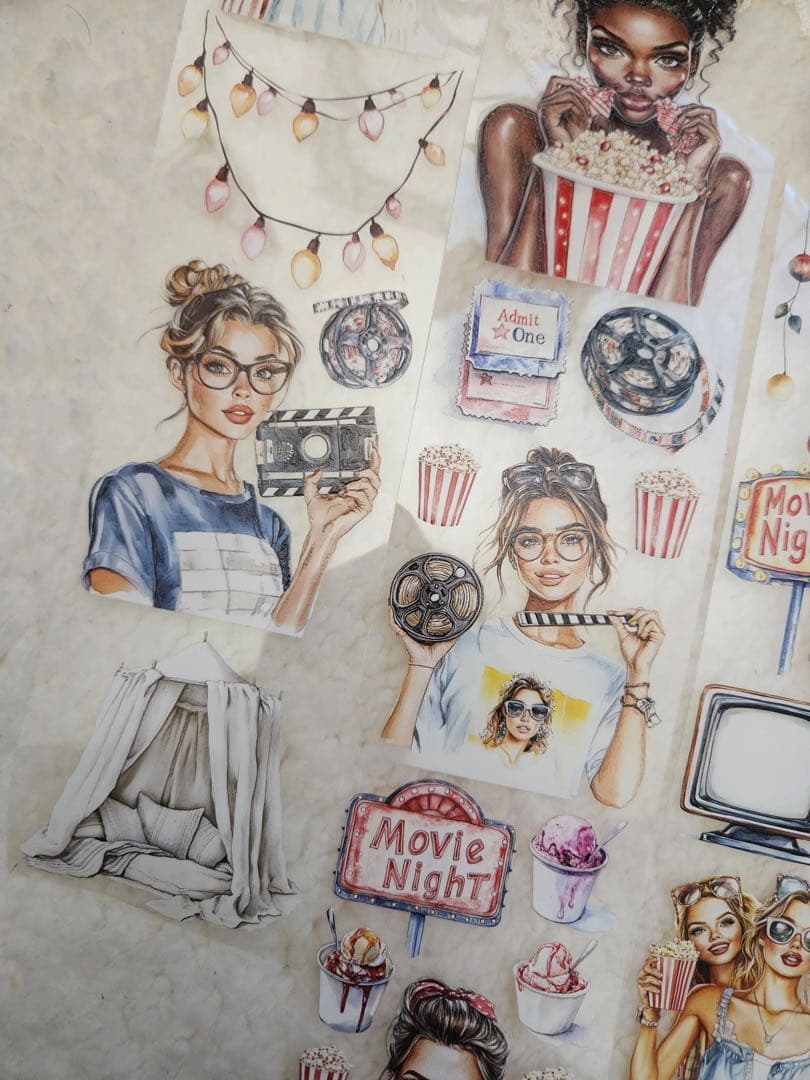 Lana's Scrap Shop 海外マスキングテープ　マステ 【2393】