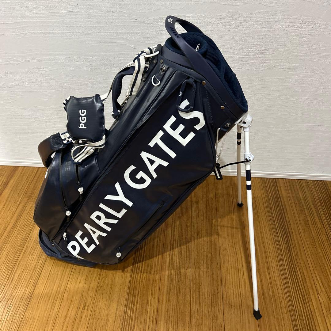 PEARLY GATES キャディバッグ ネイビー