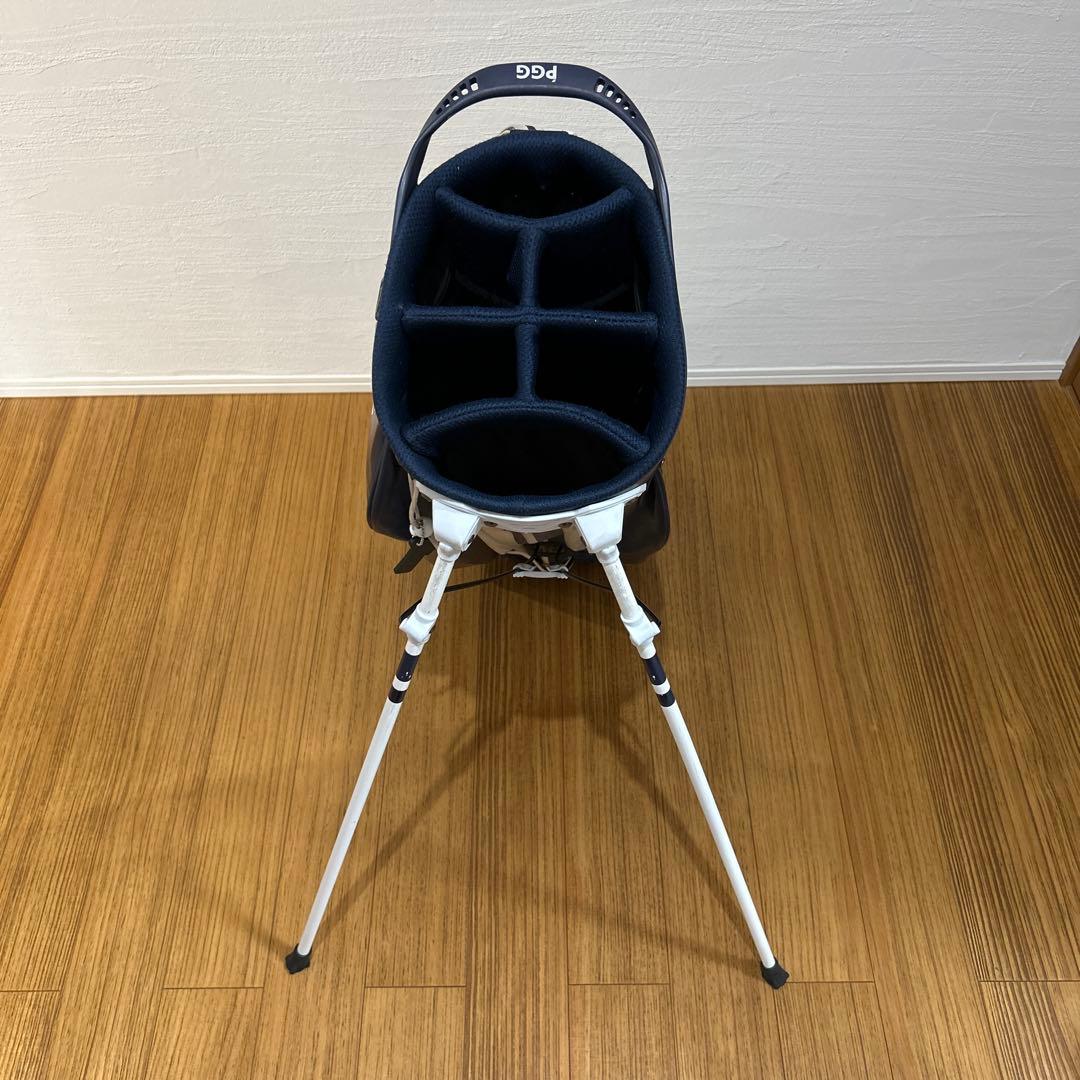 PEARLY GATES キャディバッグ ネイビー