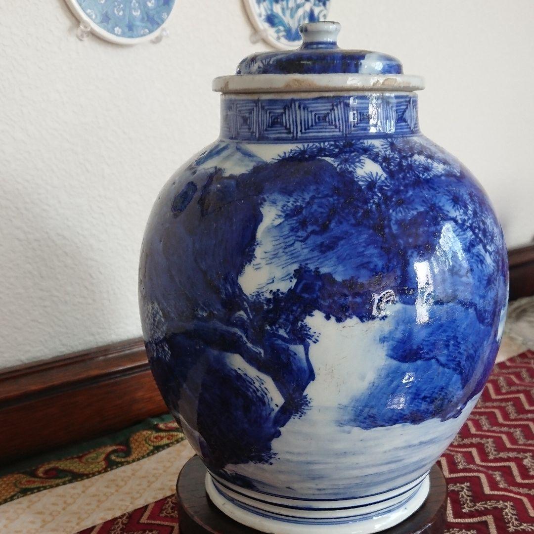 史料館・博物館クラス骨董！逸品の『沈香壺』江戸絵師