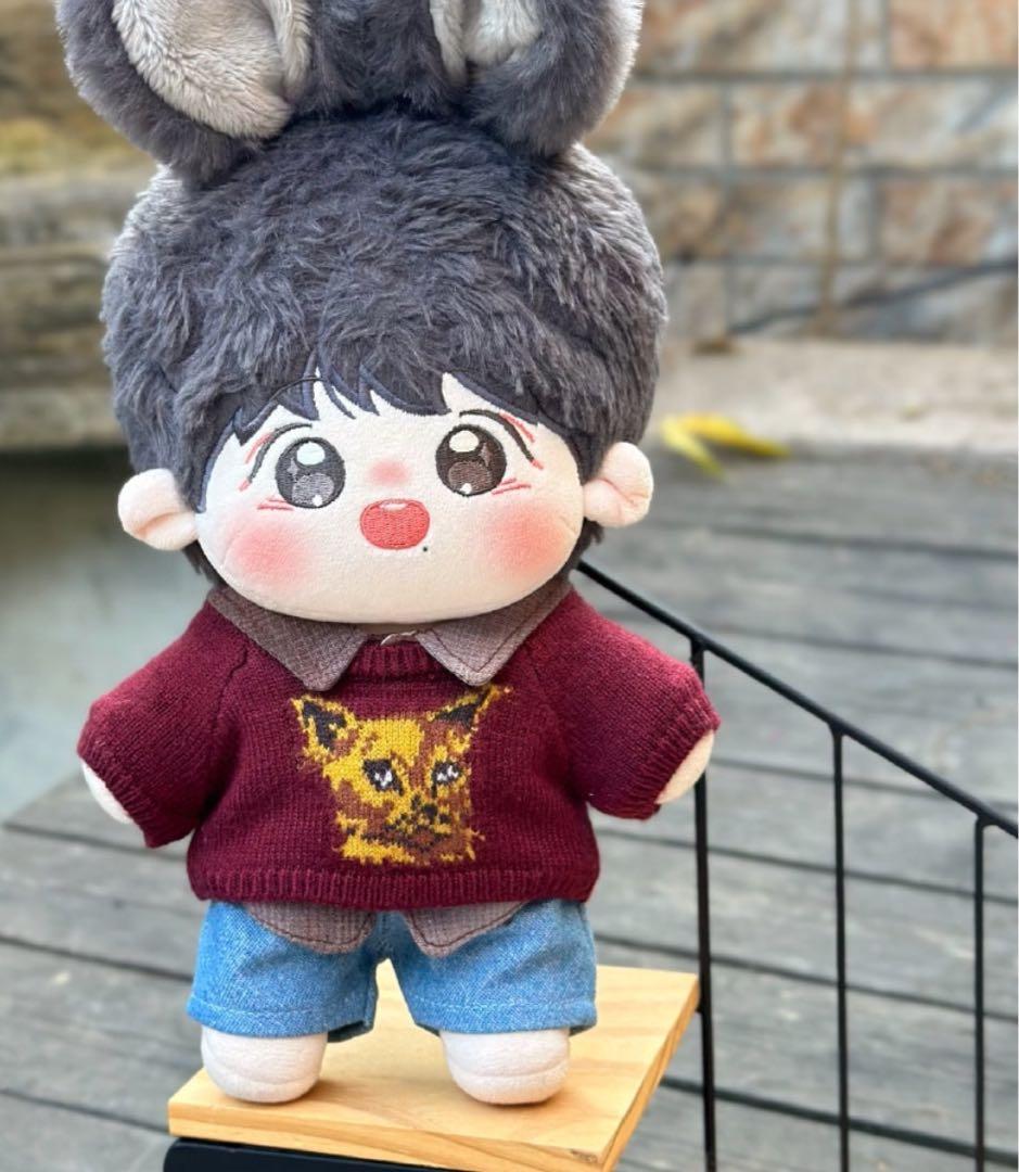 王一博ぬいぐるみ20cm肖战20cmぬいぐるみ服　博君一肖ぬいぐるみ服