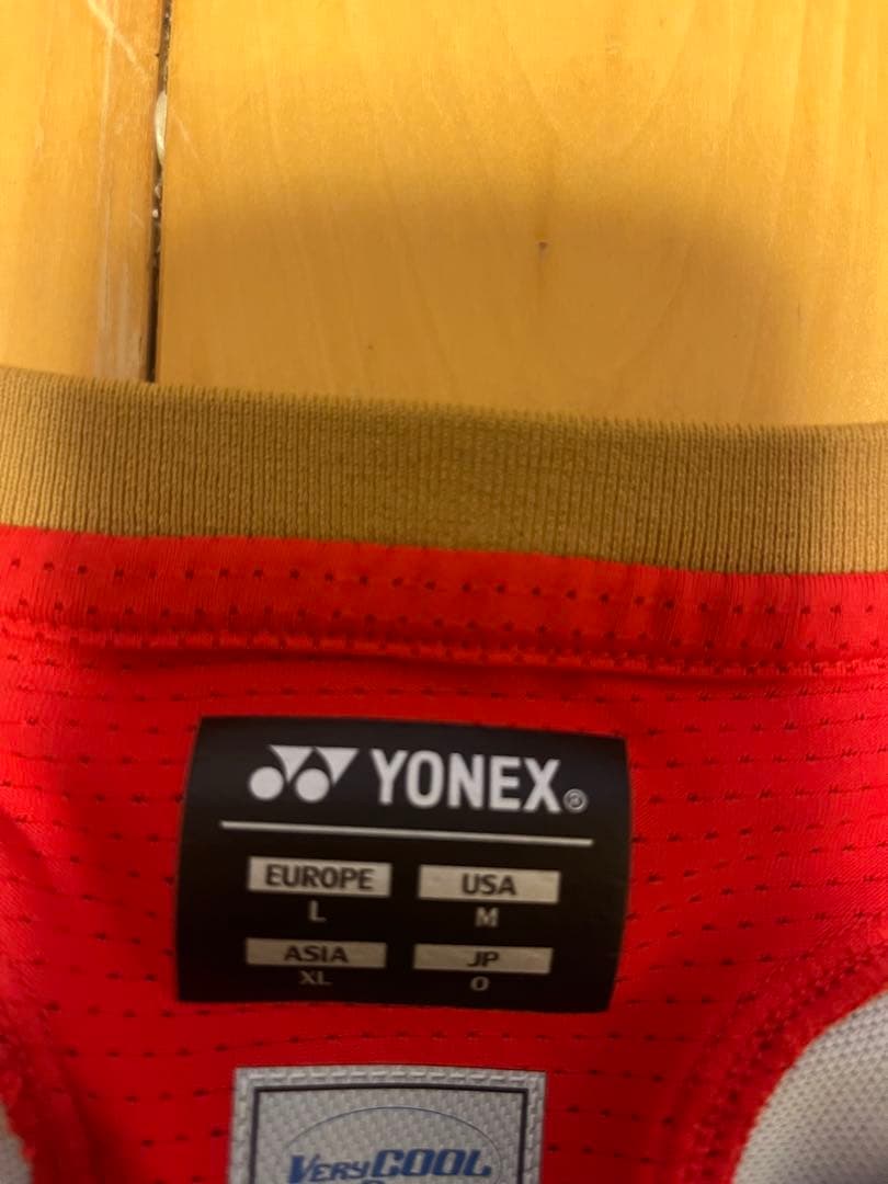 YONEX バドミントンシャツ強豪校ユニフォーム