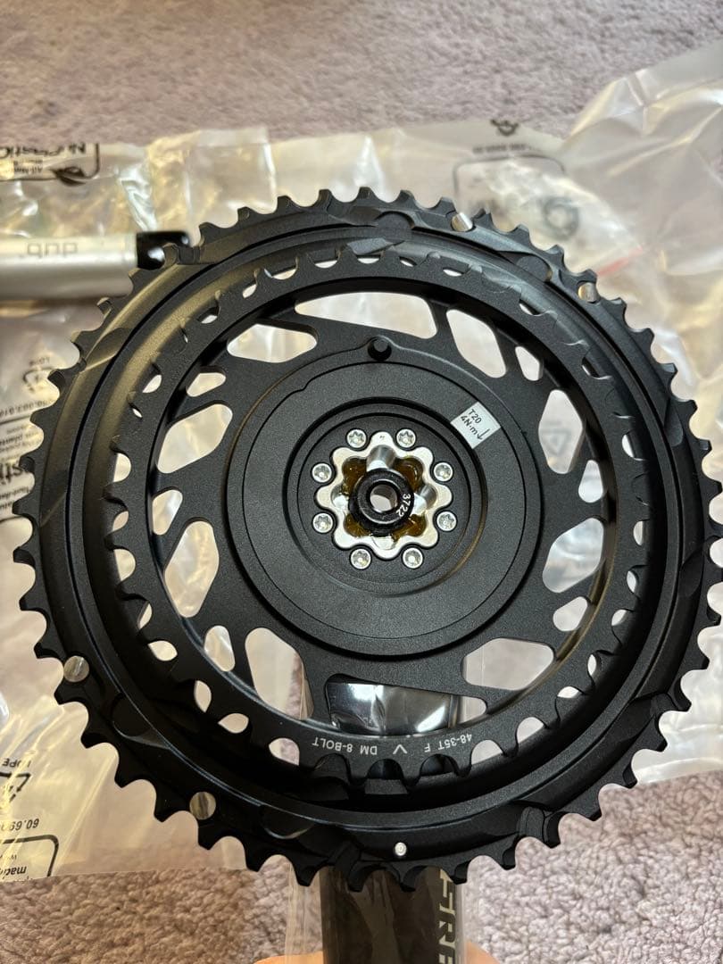 SRAM RED クランクセット 170mm 48-35T DUB