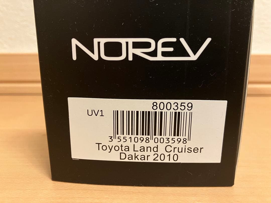 1/43 ノレブ トヨタ車体 TLC ランドクルーザー ダカールラリー 2010