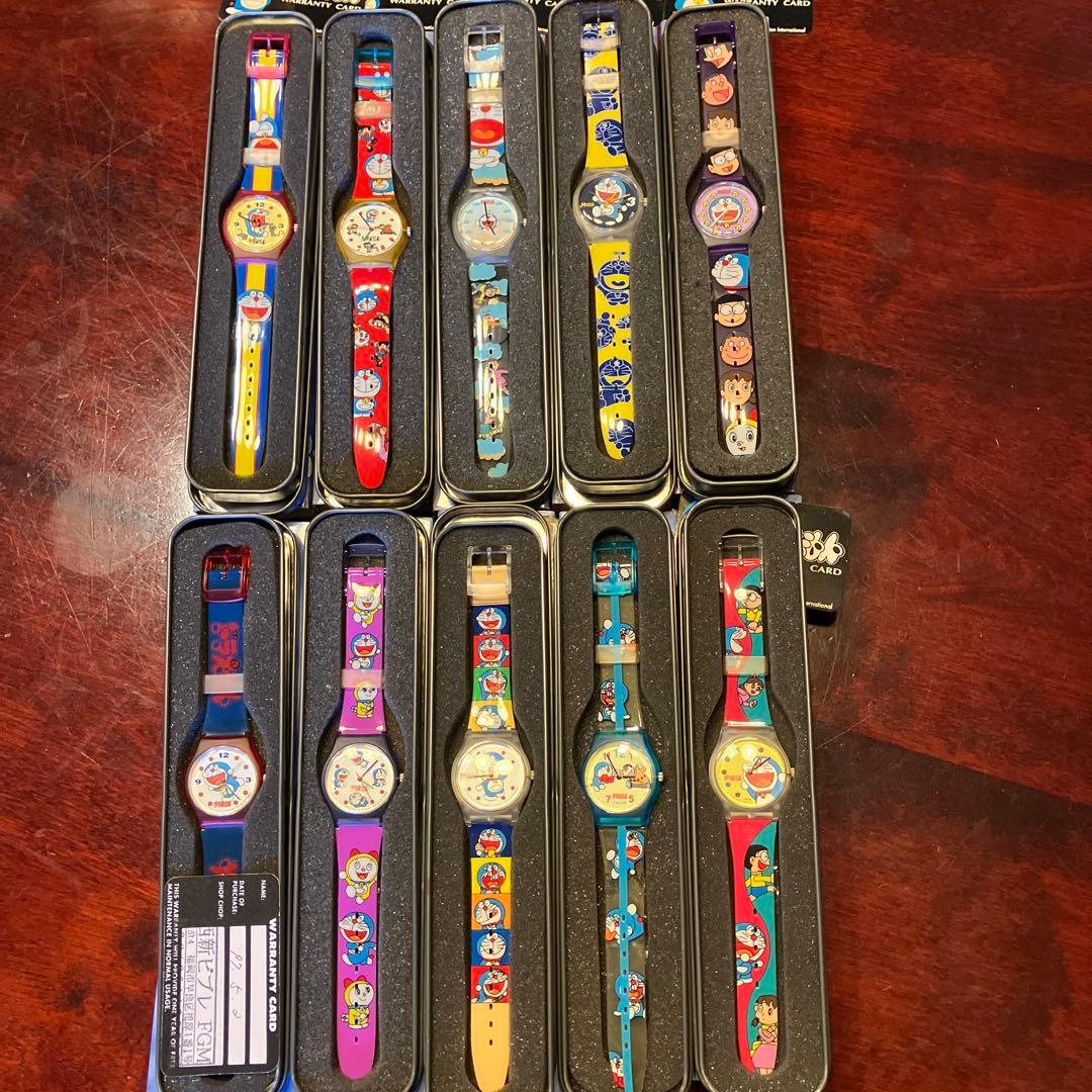 いよいよ、本日まで　おまけ追加　ドラえもん 　腕時計　１０本セット