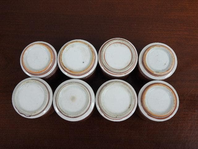 伊万里焼　猪口　８客　M693