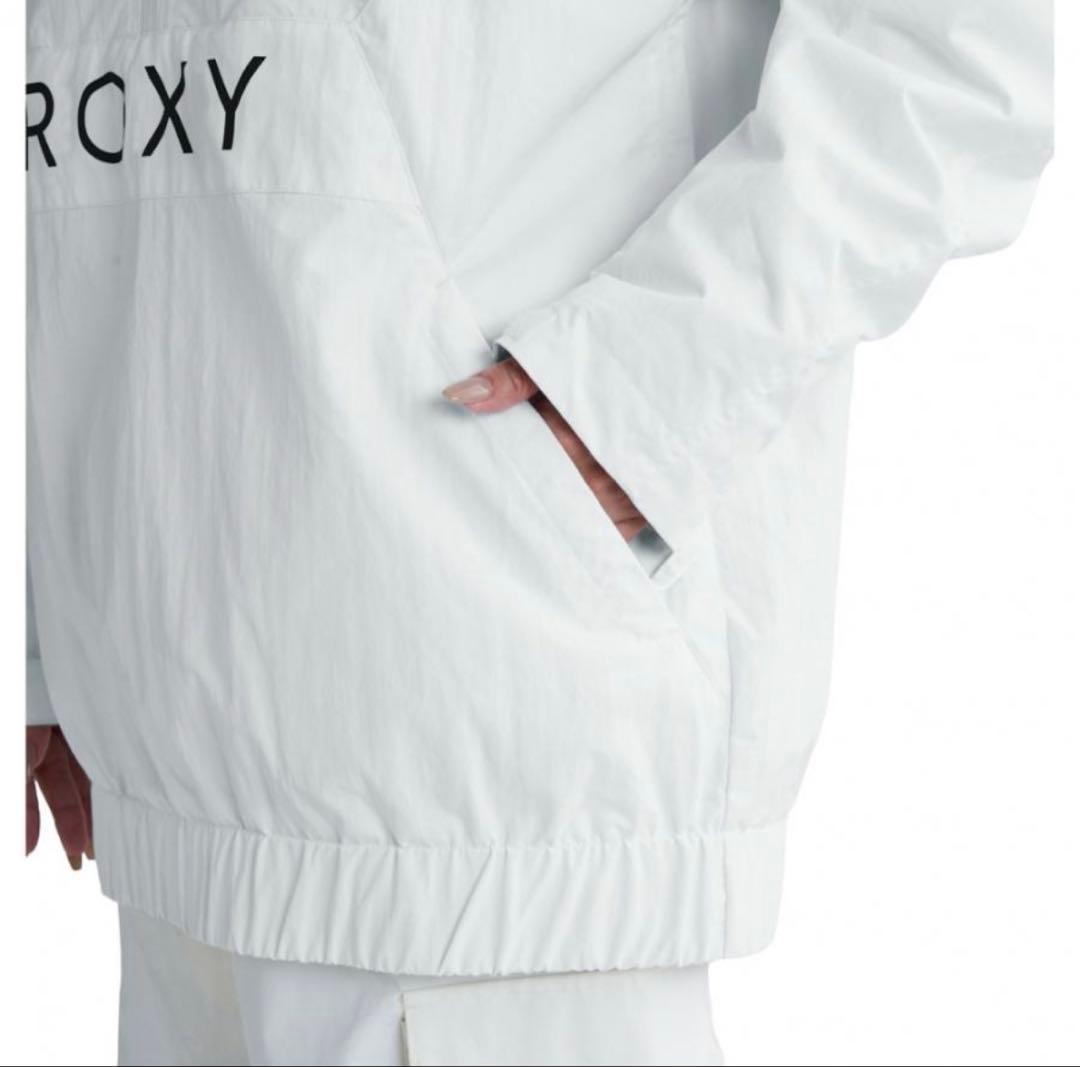 ROXY ホワイト スノーボード　スキー　ウェア　ジャケット