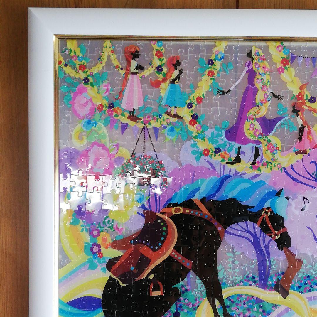 バズル　額入り　ディズニー　kayo horaguchi　ホラグチカヨ