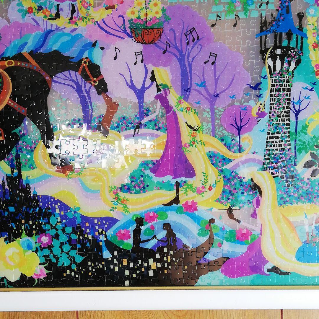 バズル　額入り　ディズニー　kayo horaguchi　ホラグチカヨ