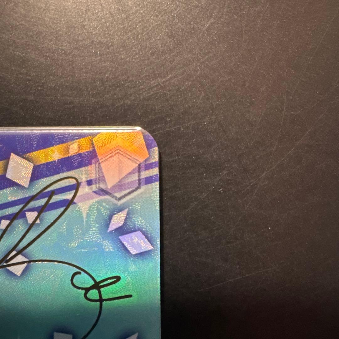 アドマイヤベガ　SP サインカード　ウマ娘　ヴァイスシュヴァルツ