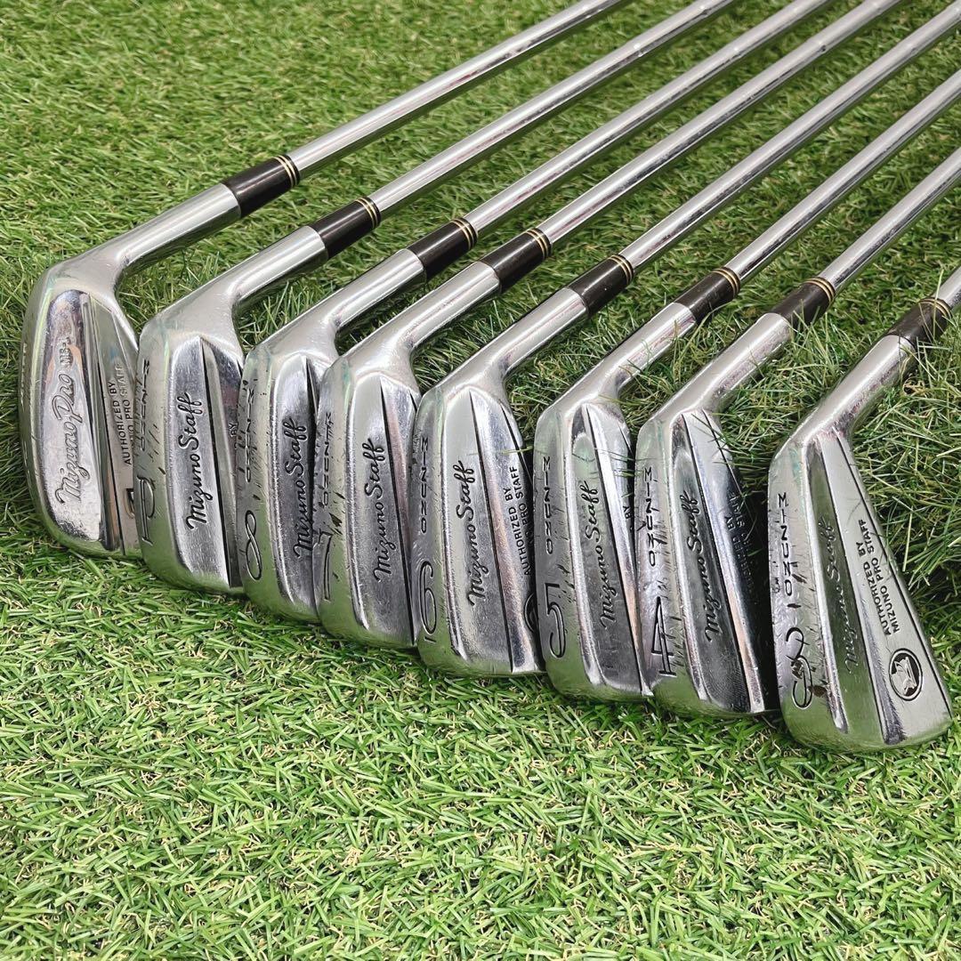 入手困難 貴重品 80s 名器 Mizuno Staff アイアンセット 激レア