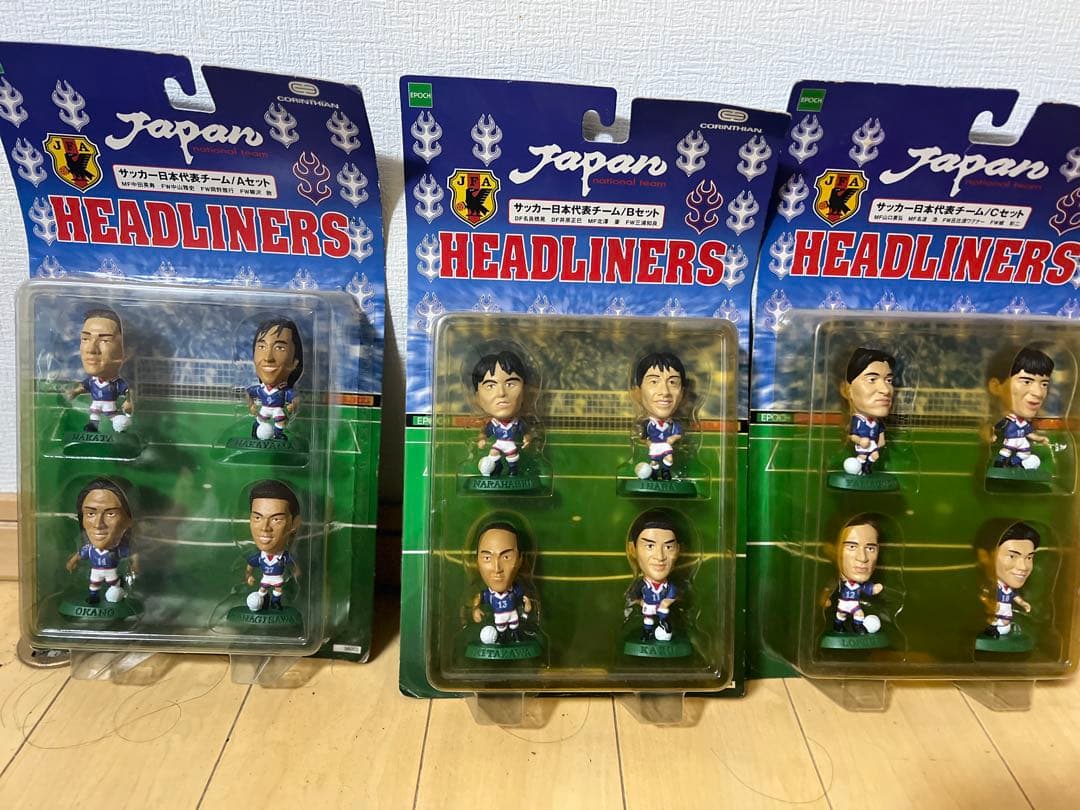 HEADLINERS 日本代表フィギュアセット A.B.C