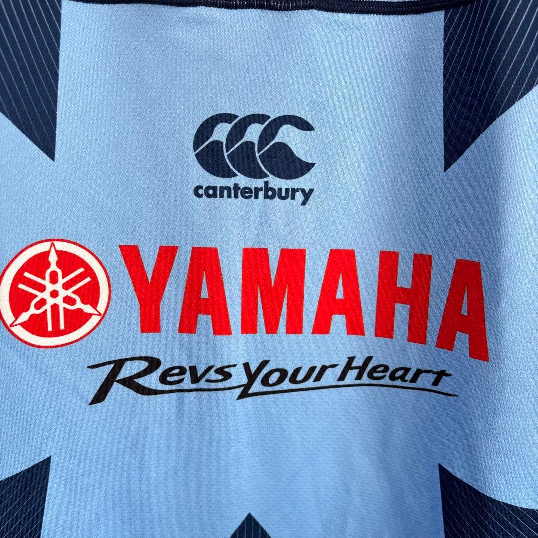 カンタベリー ヤマハ発動機ジュビロ ユニフォーム ブルーレヴズ L ラグビー