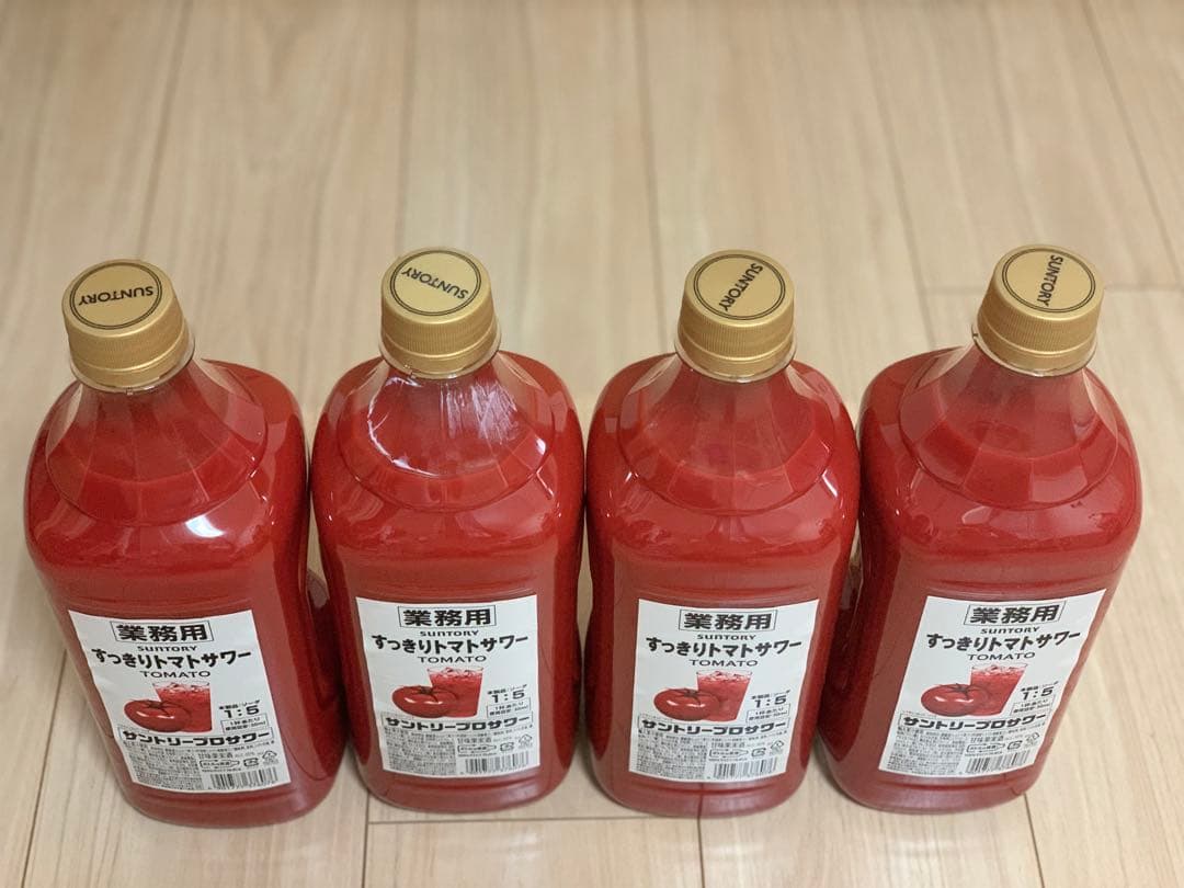 【最終値下げ】すっきりトマトサワー 業務用 1.8L 4本セット サントリー