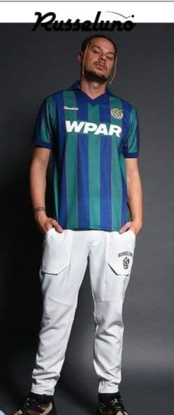 Russeluno 3Dポケットロングパンツ ホワイト　サイズ７