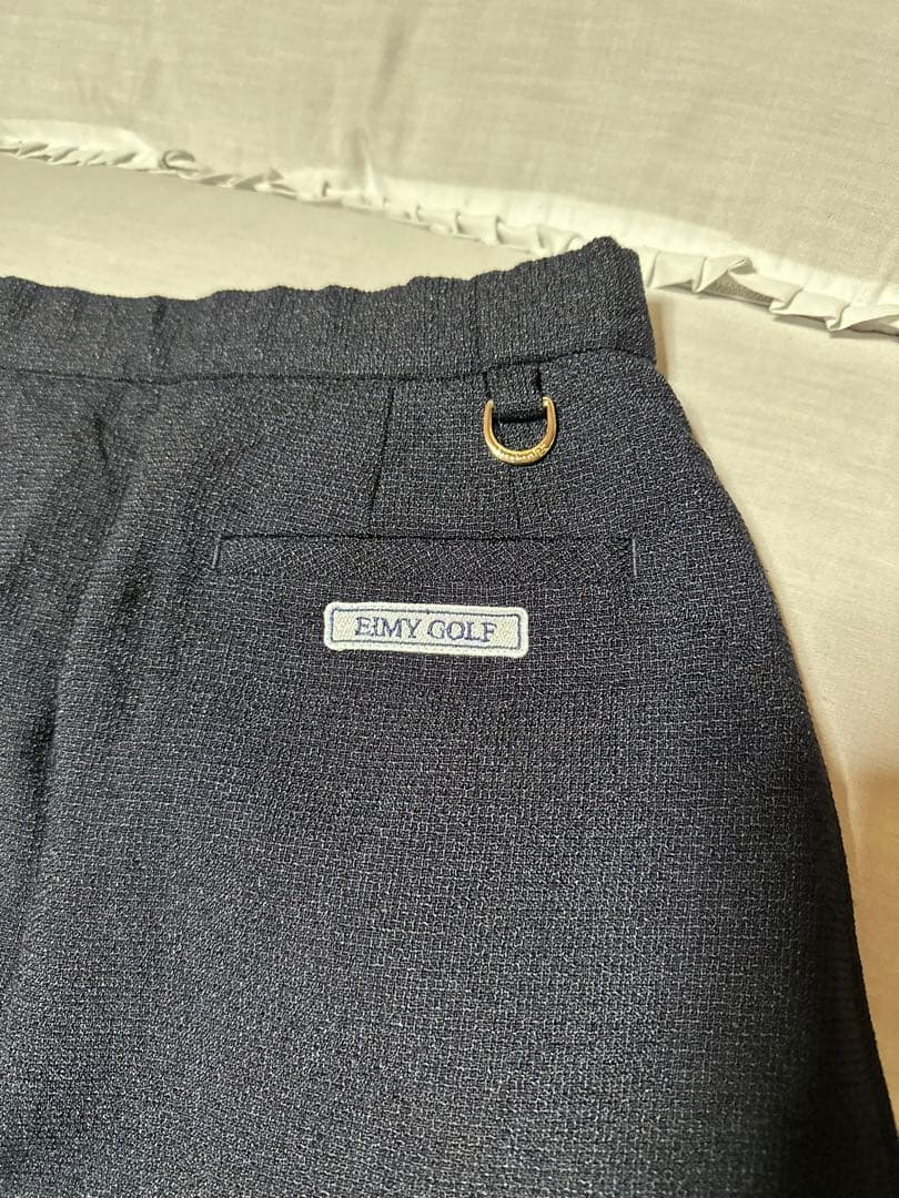 【格安】eimy golf setup ツイードペプラム　セットアップ【完売品】