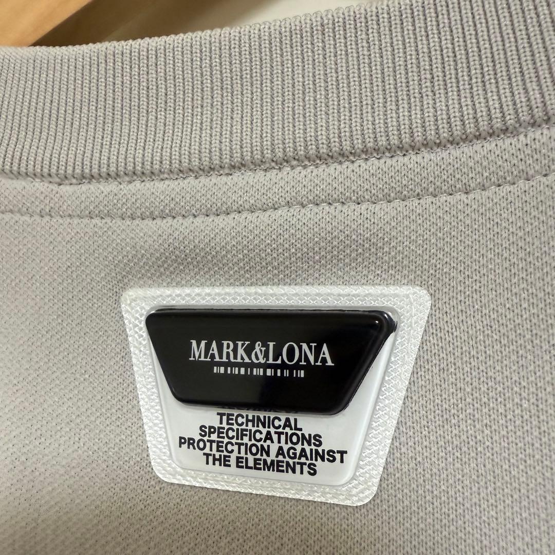 マーク＆ロナ トップス コンビネーションプルオーバー ライトグレー