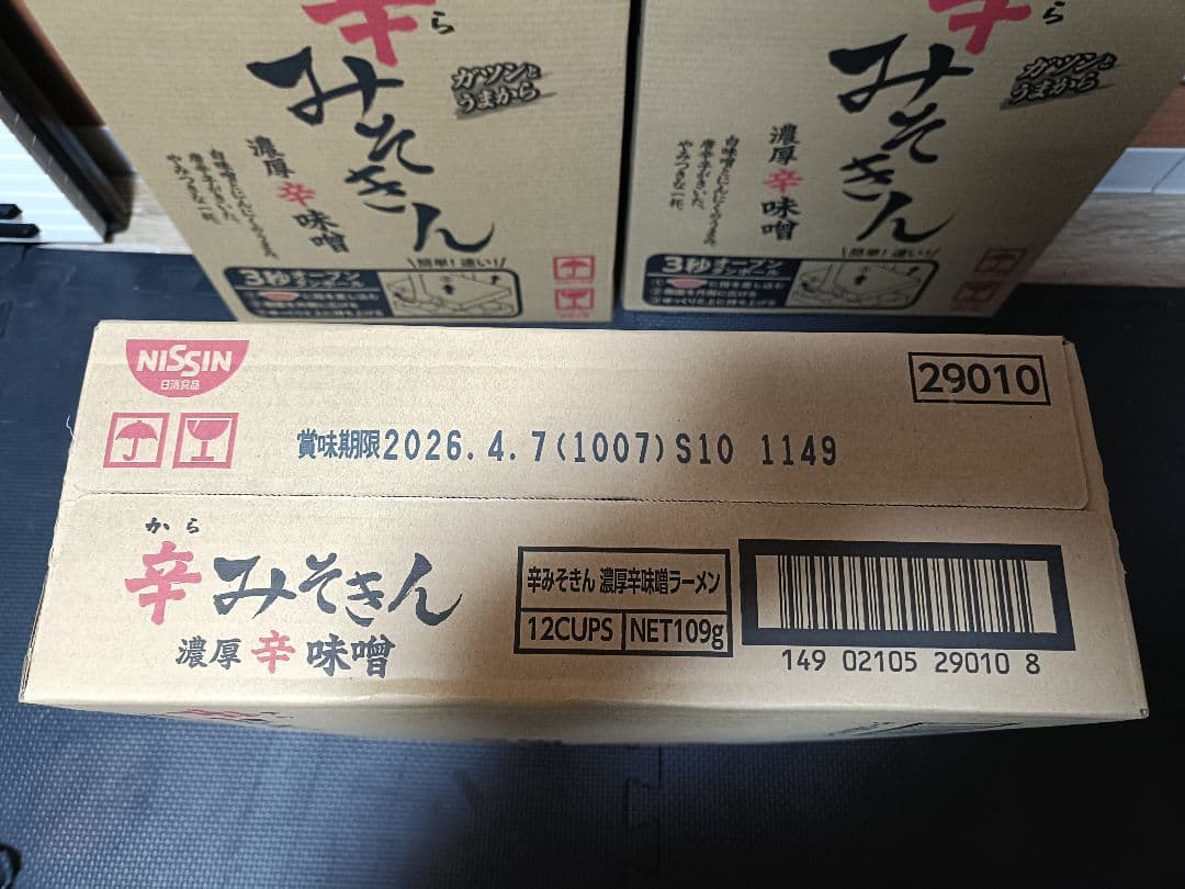 辛みそきん 4ケース 48個