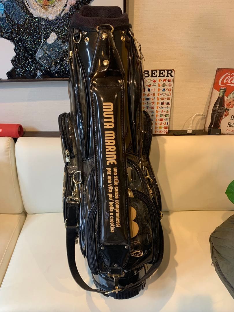 MUTA MARINE ゴルフバッグ ブラック