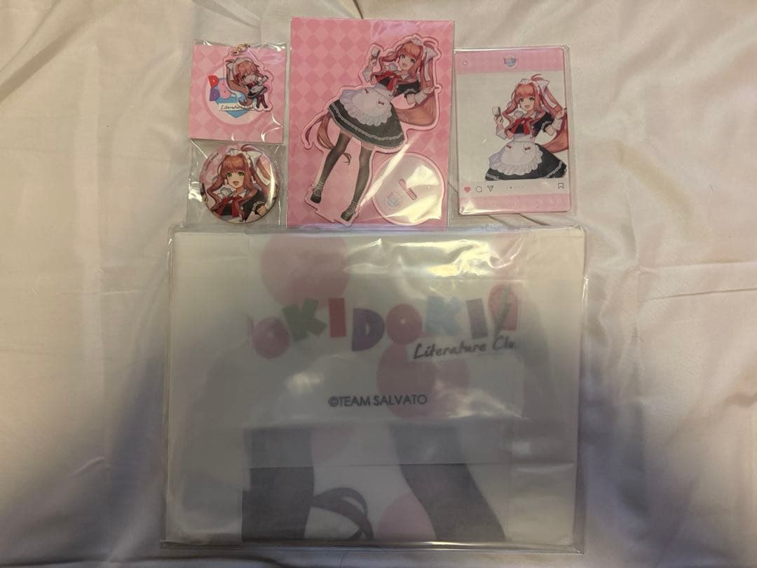 ドキドキ文芸部 コラボカフェ モニカフルコンプセット