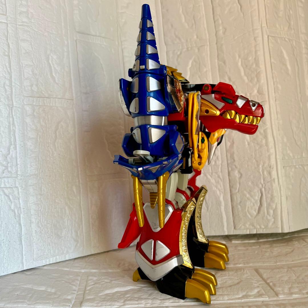 【希少】爆竜戦隊アバレンジャー　DX爆竜合体ロボ　アバレンオー　爆竜アクション